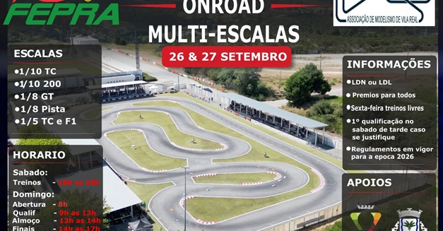 Taça de Portugal Onroad - Multi-escala - 2026